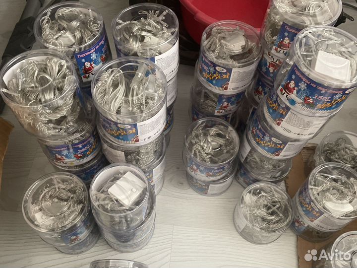 Гирлянда штора