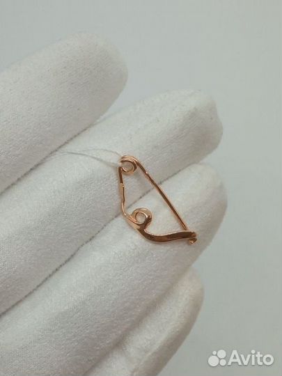 Золотая брошь