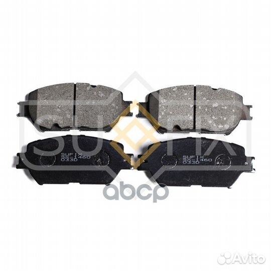 Колодки тормозные дисковые перед прав/лев S