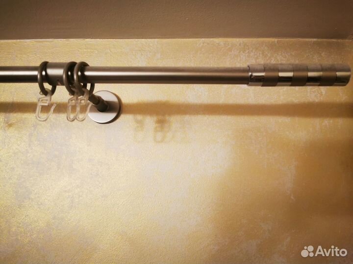 Гардина карниз хром, 2,55см