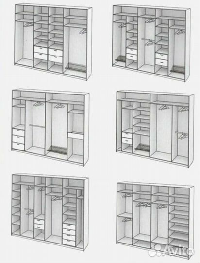 Распашной шкаф на балкон