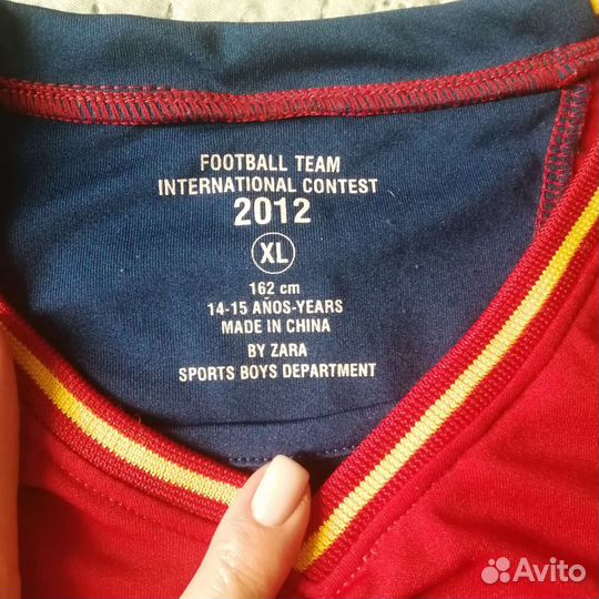 Футбольная форма рост 162