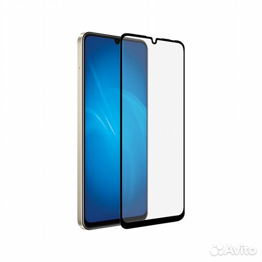 Закаленное стекло с цветной рамкой для Realme C53