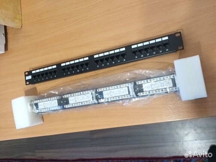Unshielded Patch Panel, 24 порта