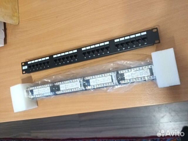 Unshielded Patch Panel, 24 порта