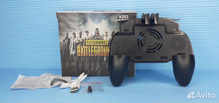 Игровой геймпад с триггерами + Система охлаждения