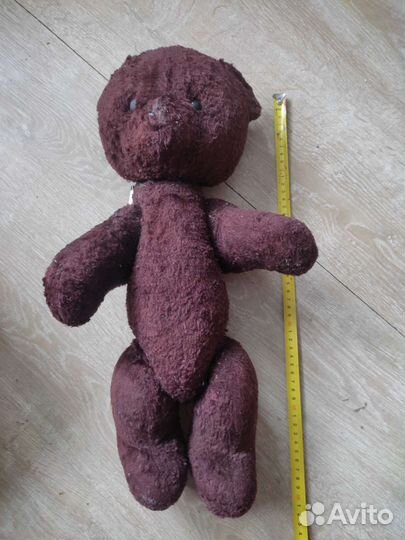 Винтажная игрушка СССР медведь