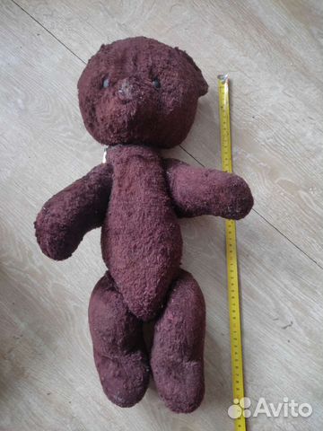 Винтажная игрушка СССР медведь