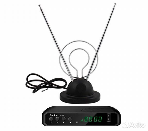 Комплект цифрового телевидения на 1 тв с комнатной