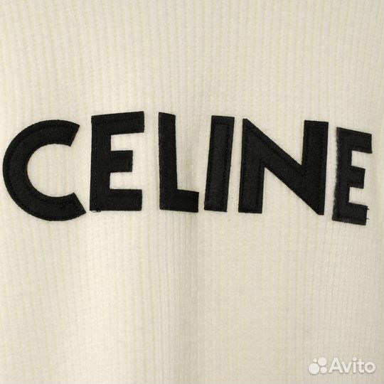 Свитер celine белый