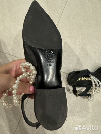 Балетки туфли chanel, 40