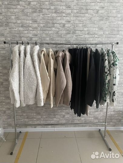 Вешалка напольная рейл