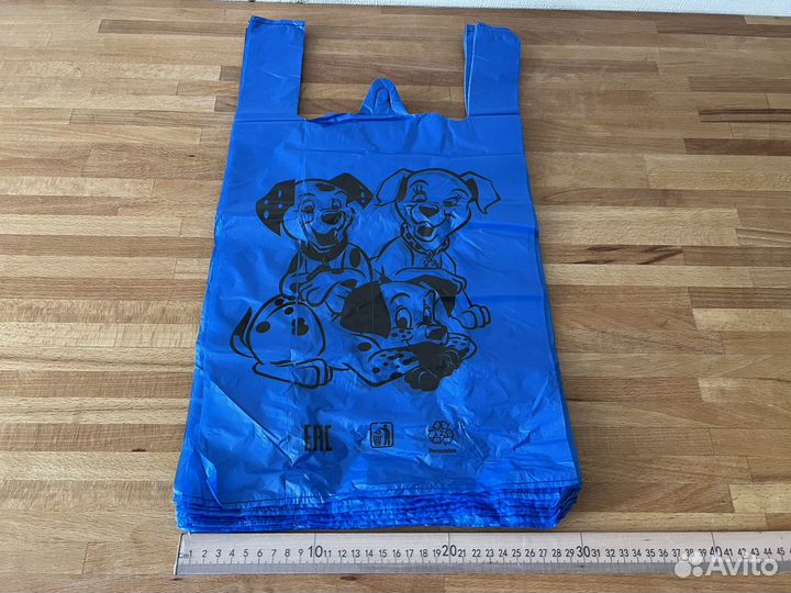 Пакеты майка Долматинцы 50шт