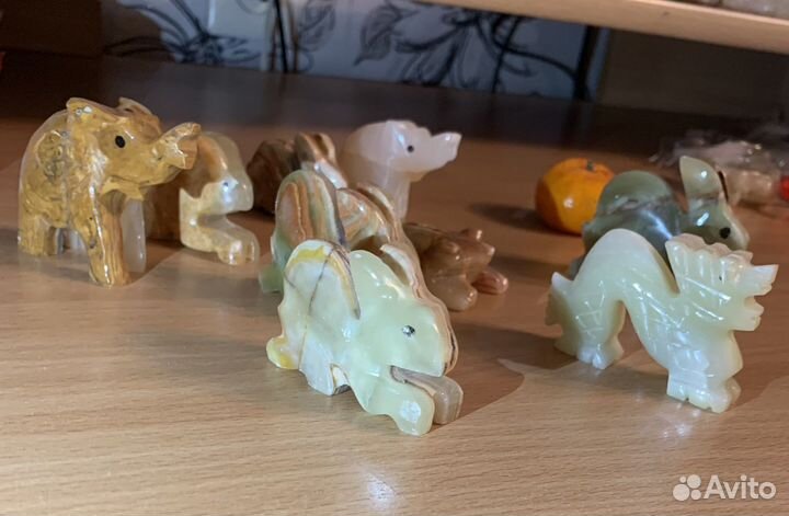 Фигурки подарочные из оникса ручная работа