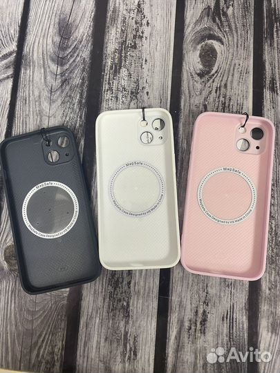 Чехол на iPhone Glass MagSafe