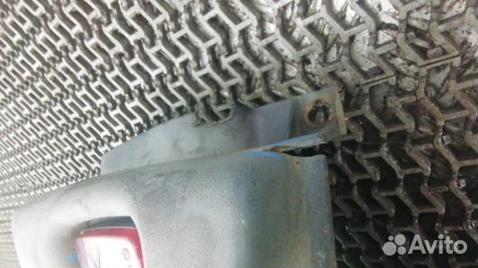 Клык бампера задний правый iveco daily 4 (29S-40S)