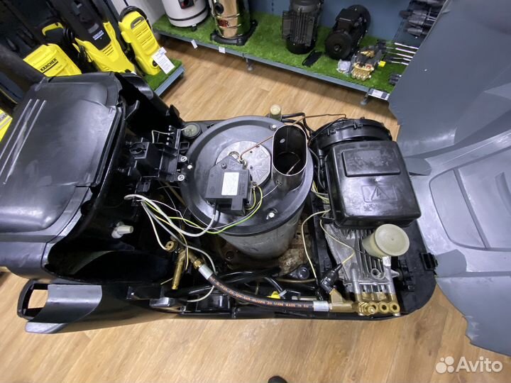 Karcher HDS с подогревом воды