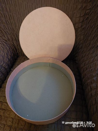 Коробка подарочная круглая