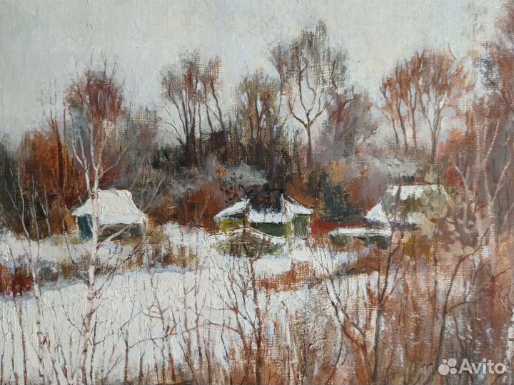 Картина маслом на холсте 