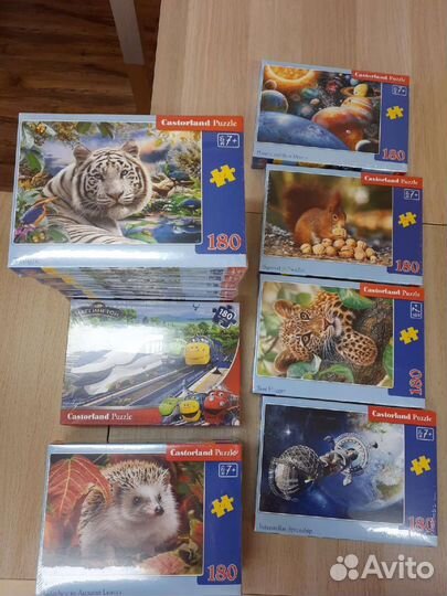 Пазлы Castorland от 3+ до 8+