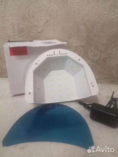 Лампа для ногтей + гель-лак, топ и база