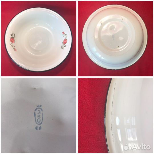 Посуда СССР эмалированная и алюминевая