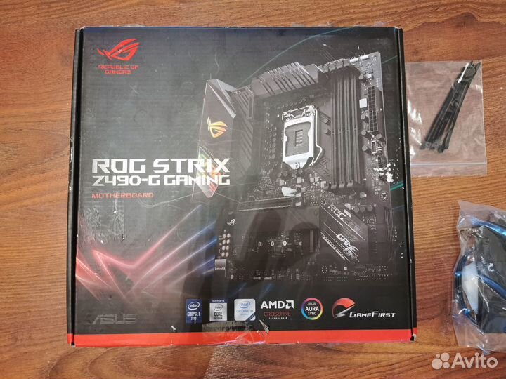 Материнская плата Asus Rog Strix Z490-G Gaming