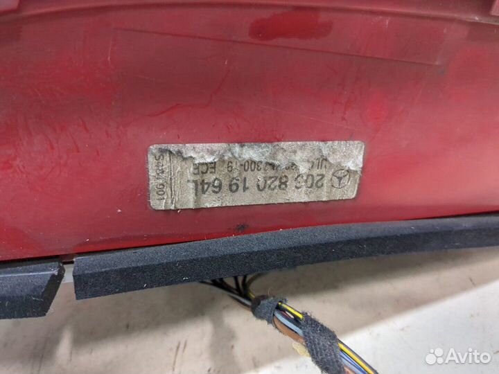 Фонарь (задний) левый Mercedes C W203