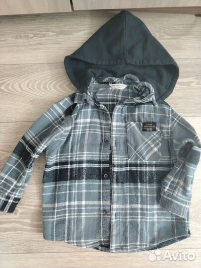 Куртка рубашка утеплённая
