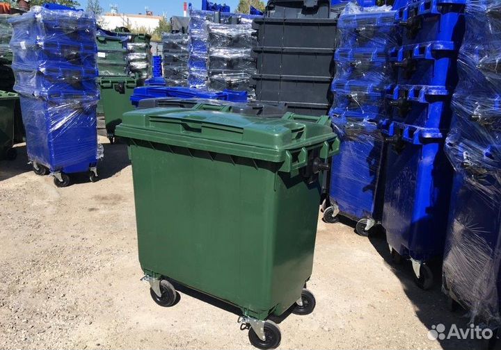 Контейнер мусорный для сбора мусора И отходов 770
