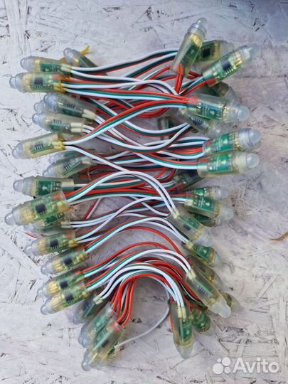 Цветной светодиодный модуль light DC5V 12mm