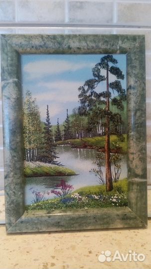 Картина-Панно из Уральских минералов