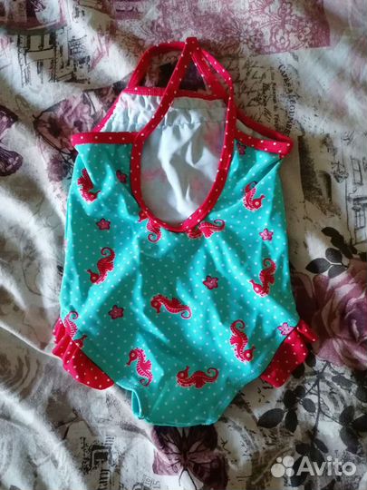 Купальник для девочки р 74-80