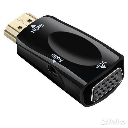Переходник VGA-hdmi с разъемом звука
