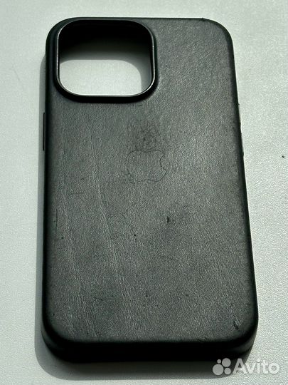 Оригинальный кожаный чехол Apple