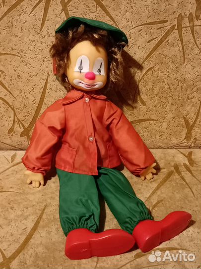 Кукла клоун СССР
