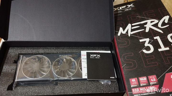 Видеокарта XFX Speedster merc 319 RX 6900 XT