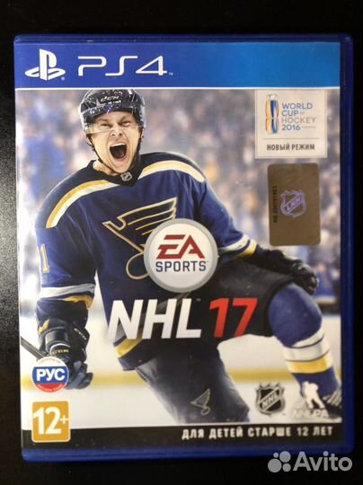 Диск NHL 17 Ps4