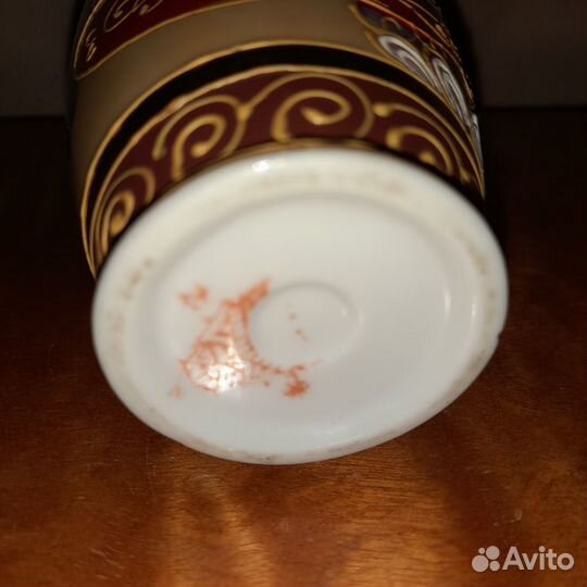 Вазочка малая эмалевые краски Япония