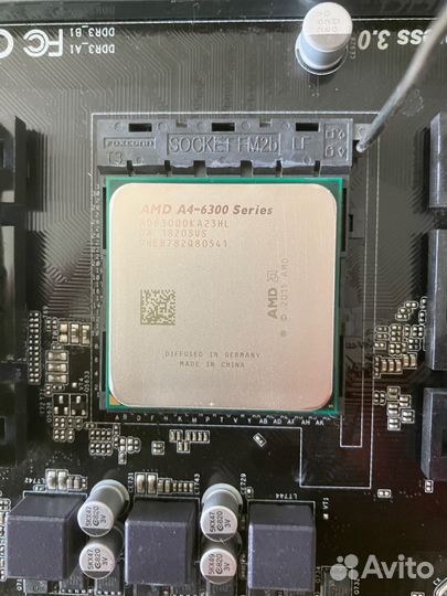 Комплект AsRock FM2A68M-DG3+