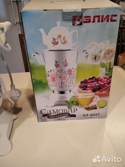 Самовар электрический Элис. Декоративное использов