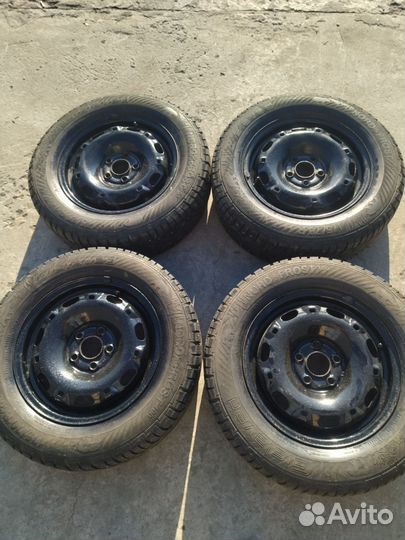 Зимние колёса R14 Polo 5x100 шипованные, 175 70 14