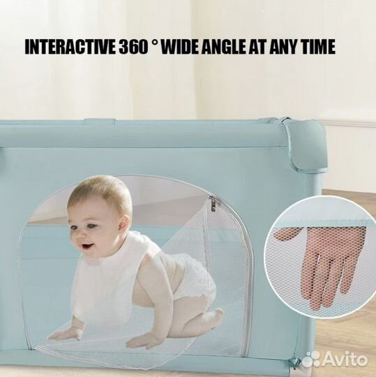 Манеж детский новый большой напольный