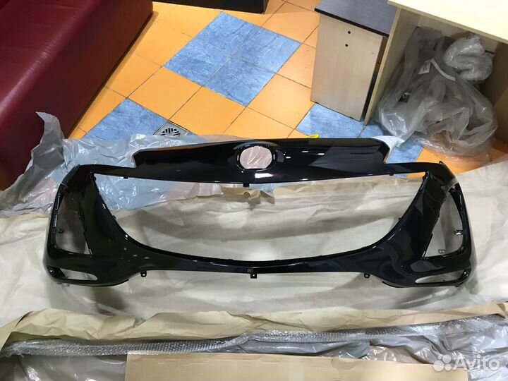 Передний бампер Mazda 3 BL sport черный