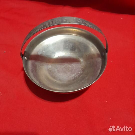 Мельхиоровая конфетница СССР