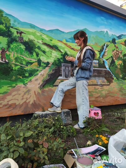 Художник роспись стен