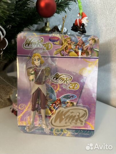 Winx фигурка принца Ская