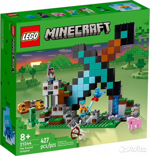 Lego Minecraft 21244 Застава меча
