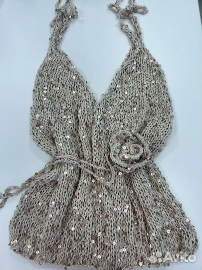 Маечка вязаная