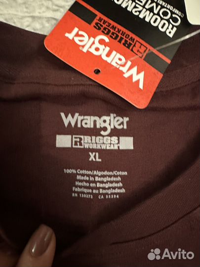 Лонгслив свитшот Wrangler po Оригинал XXL